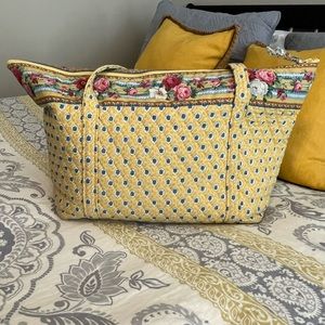 Vera Bradley quilted Elizabeth bag set.